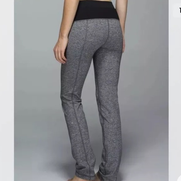 Lululemon Straight Up Double WaistBand Pants Size 8 - Picture 8 of 11
